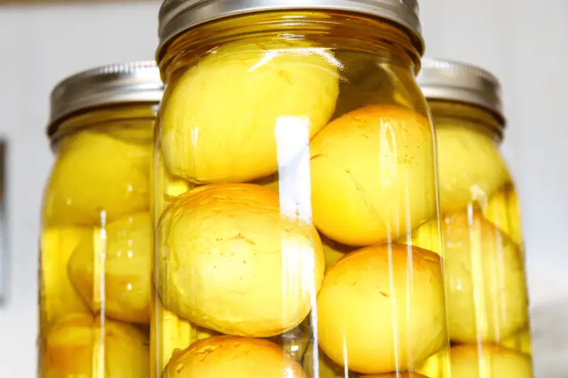 How to Pickle Lime Eggs